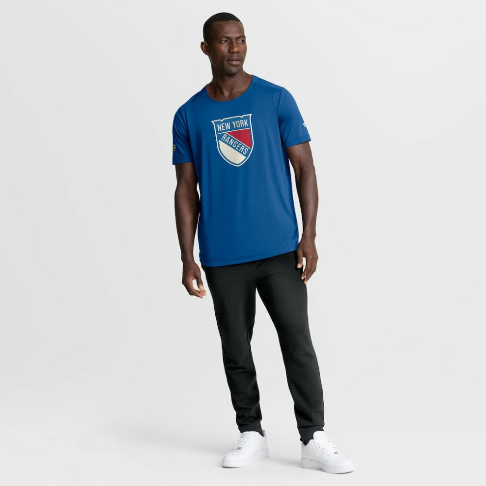 NHL Blue New York Rangers Fanatics 2026 NHL Winter Classic Authentic Pro Tech T-Shirt