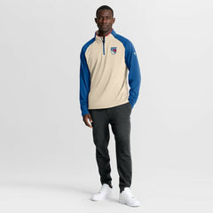 NHL Natural New York Rangers Fanatics 2026 NHL Winter Classic Authentic Pro Quarter-Zip