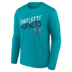 NBA Charlotte Hornets Hustle Custom Long Sleeve T-Shirt
