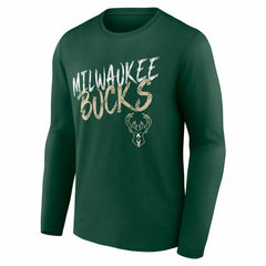 NBA Milwaukee Bucks Hustle Custom Long Sleeve T-Shirt