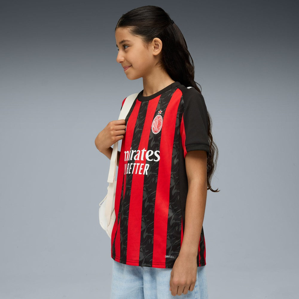 AC Milan Youth 2025/26 Home Replica Jersey - Puma Red