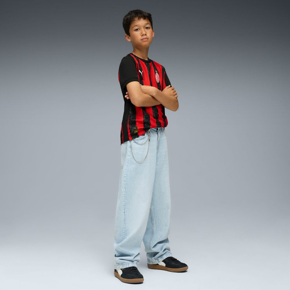 AC Milan Youth 2025/26 Home Replica Jersey - Puma Red