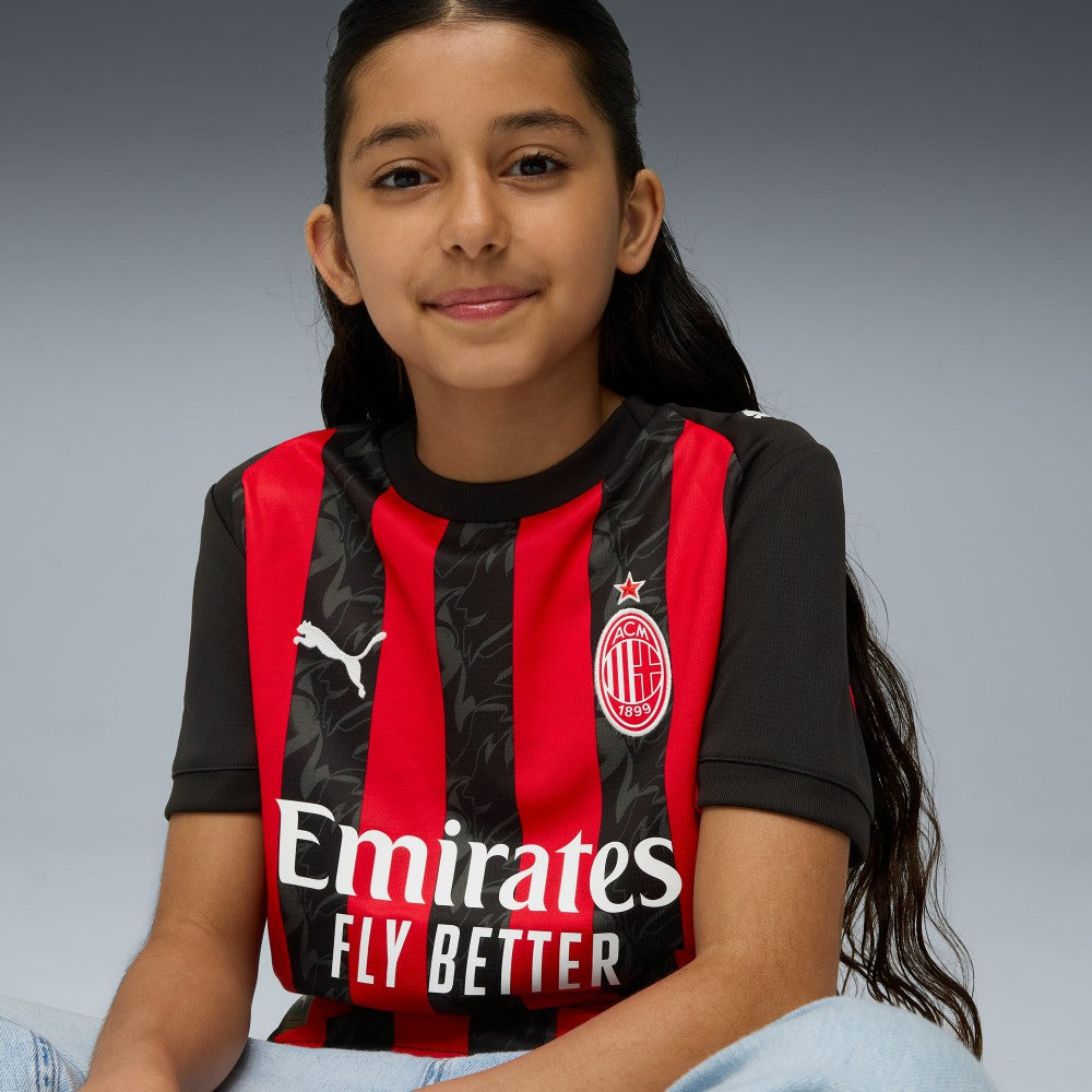 AC Milan Youth 2025/26 Home Replica Jersey - Puma Red