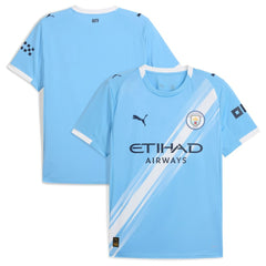 Manchester City 2025/26 Home Replica Jersey - Puma Sky Blue