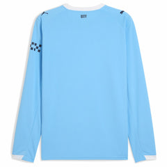 Manchester City 2025/26 Home Replica Long Sleeve Jersey - Puma Sky Blue