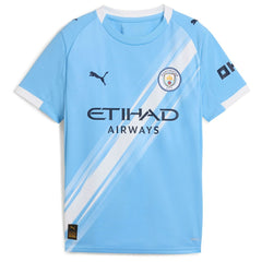 Manchester City Youth 2025/26 Home Replica Jersey - Puma Sky Blue