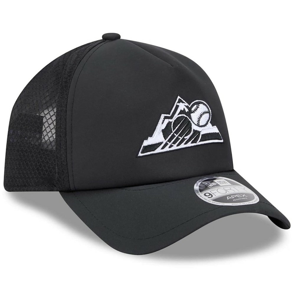 MLB Colorado Rockies New Era 2026 Batting Practice Alternate Apex 9FORTY Adjustable Hat