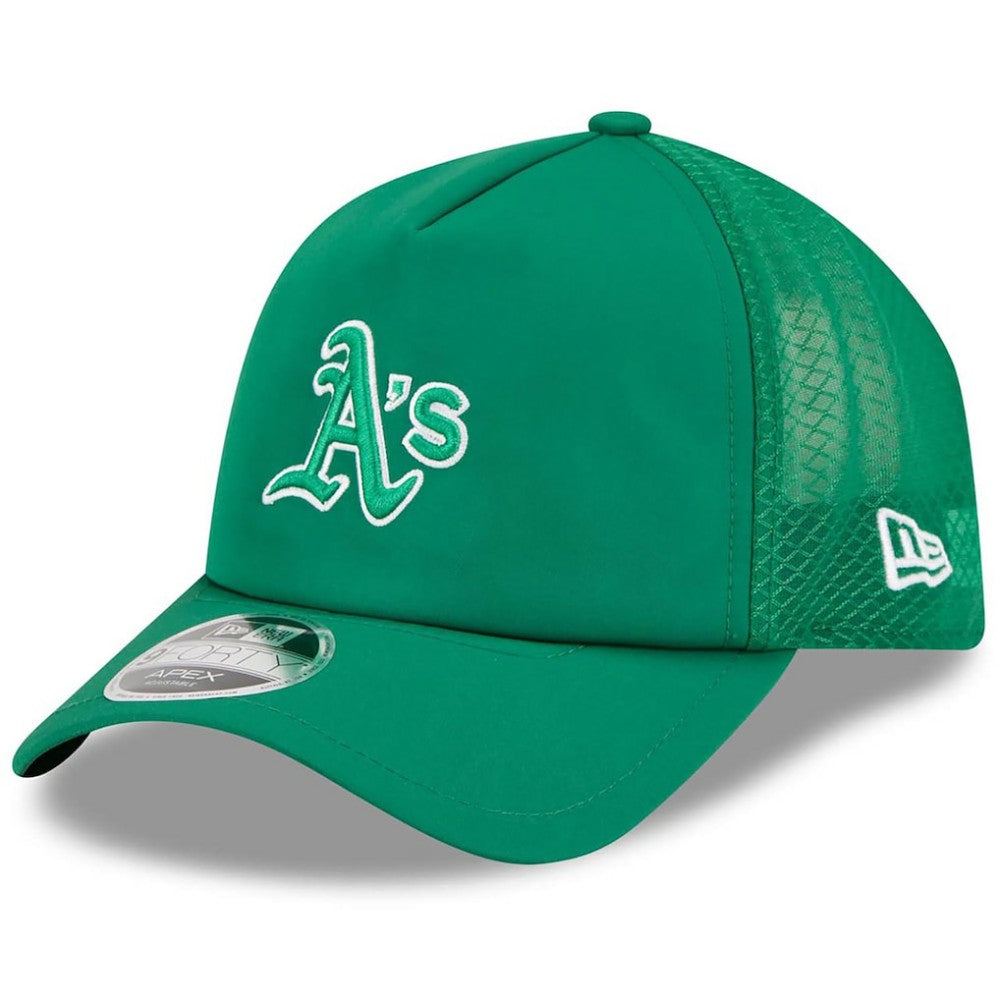 MLB Athletics New Era 2026 Batting Practice Alternate Apex 9FORTY Adjustable Hat