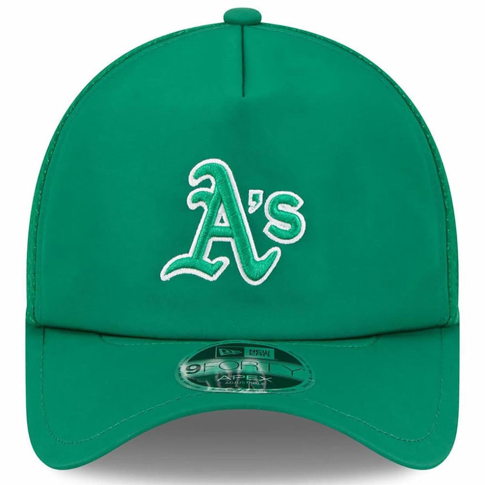 MLB Athletics New Era 2026 Batting Practice Alternate Apex 9FORTY Adjustable Hat