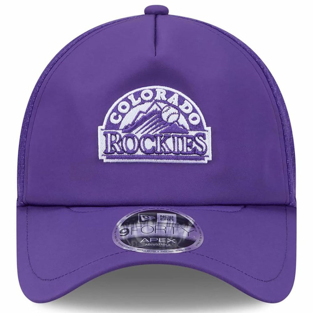 MLB Colorado Rockies New Era 2026 Batting Practice Alternate Apex 9FORTY Adjustable Hat