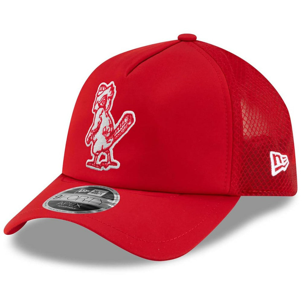 MLB St. Louis Cardinals New Era 2026 Batting Practice Alternate Apex 9FORTY Adjustable Hat