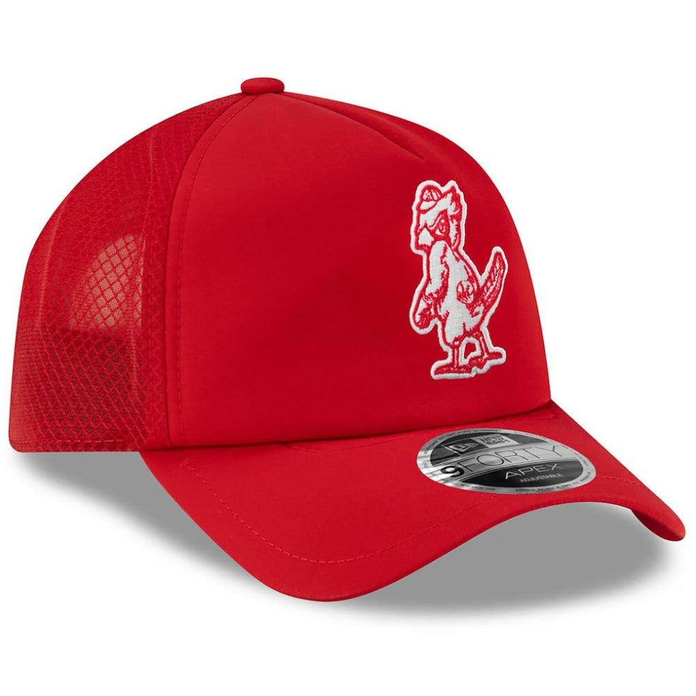 MLB St. Louis Cardinals New Era 2026 Batting Practice Alternate Apex 9FORTY Adjustable Hat