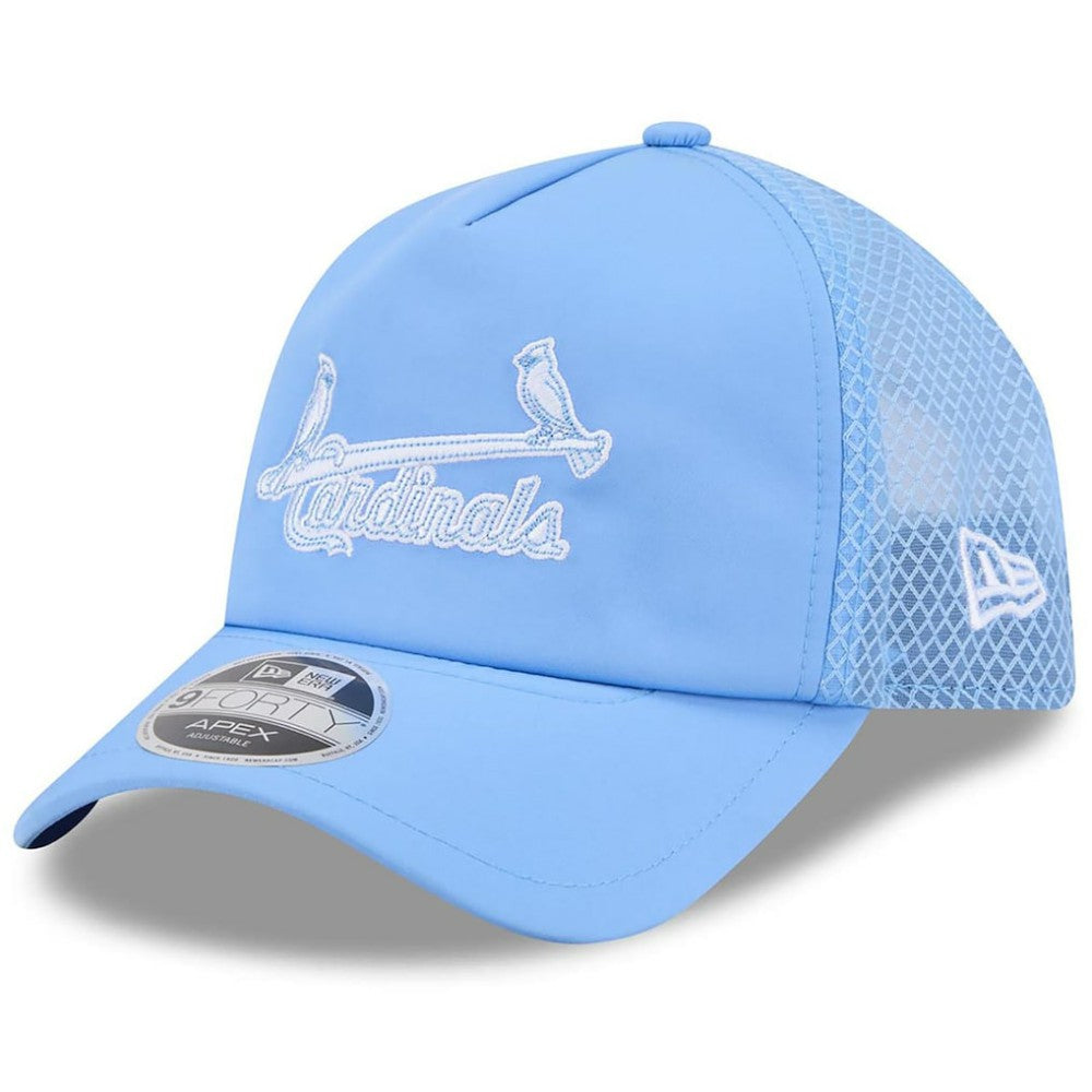 MLB St. Louis Cardinals New Era 2026 Batting Practice Alternate Apex 9FORTY Adjustable Hat