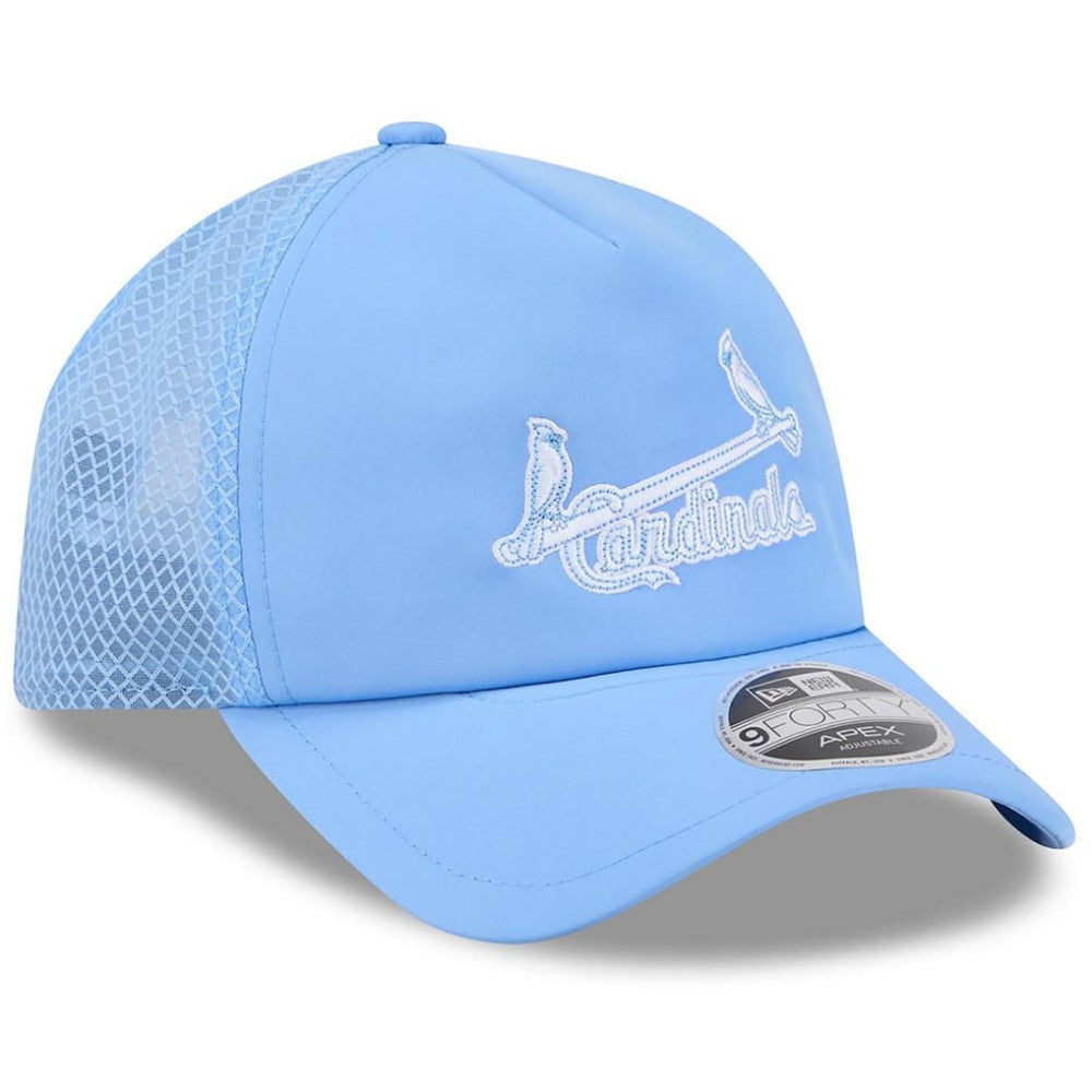 MLB St. Louis Cardinals New Era 2026 Batting Practice Alternate Apex 9FORTY Adjustable Hat