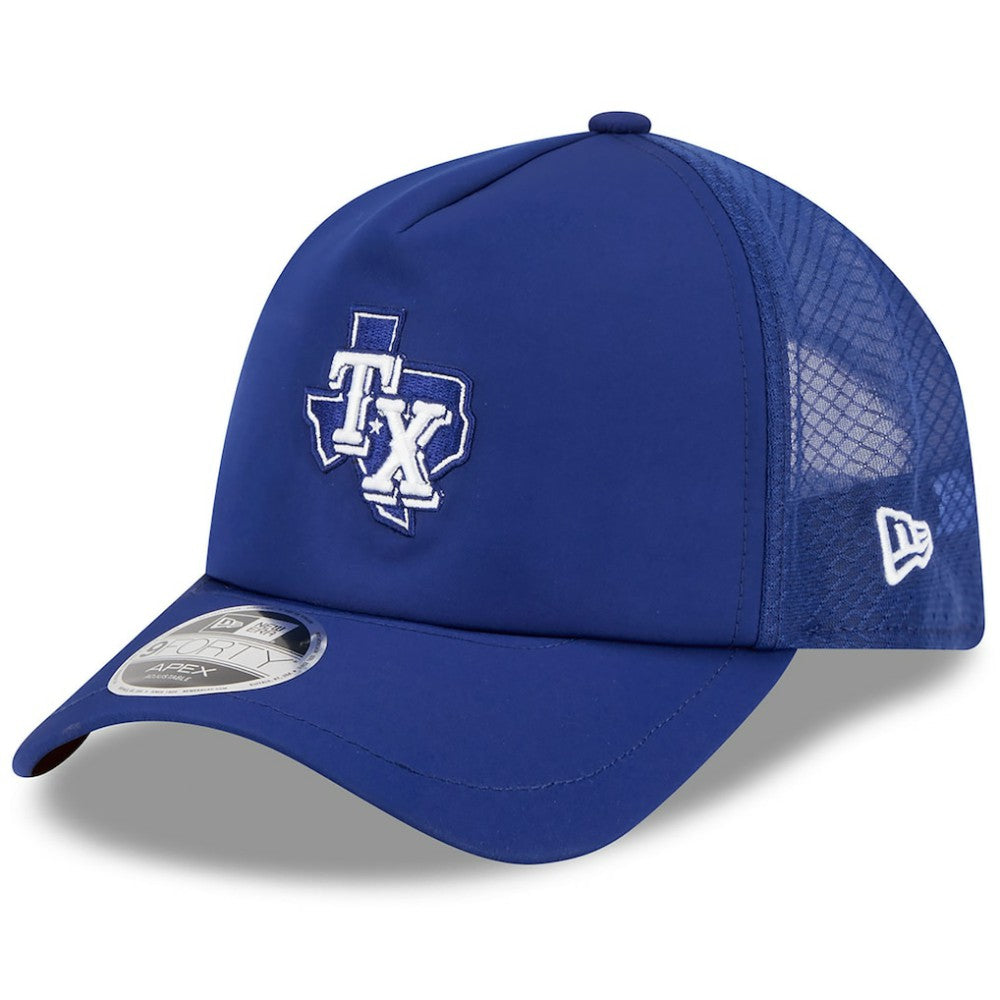 MLB Texas Rangers New Era 2026 Batting Practice Alternate Apex 9FORTY Adjustable Hat
