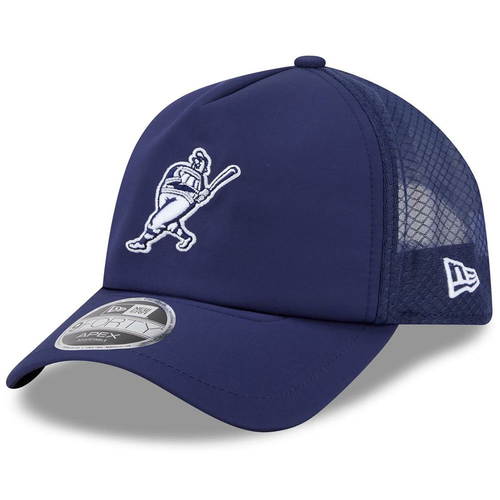 MLB Milwaukee Brewers New Era 2026 Batting Practice Alternate Apex 9FORTY Adjustable Hat