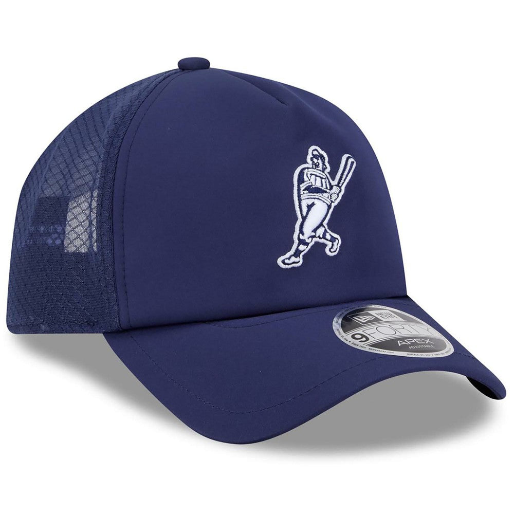 MLB Milwaukee Brewers New Era 2026 Batting Practice Alternate Apex 9FORTY Adjustable Hat