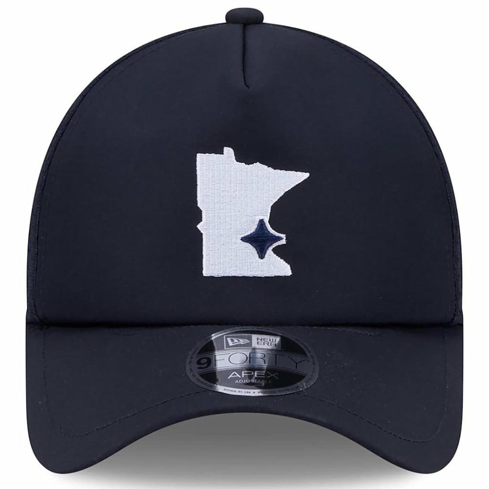 MLB Minnesota Twins New Era 2026 Batting Practice Alternate Apex 9FORTY Adjustable Hat