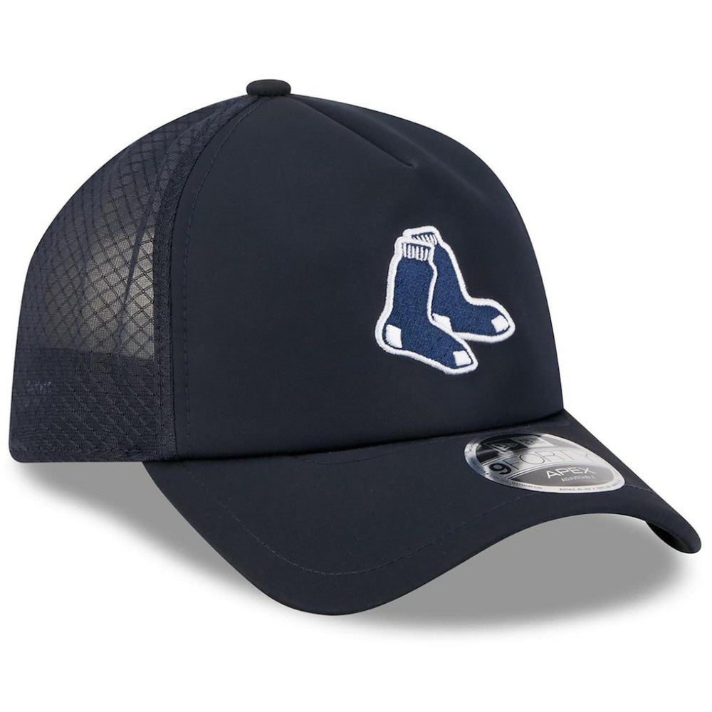 MLB Boston Red Sox New Era 2026 Batting Practice Alternate Apex 9FORTY Adjustable Hat