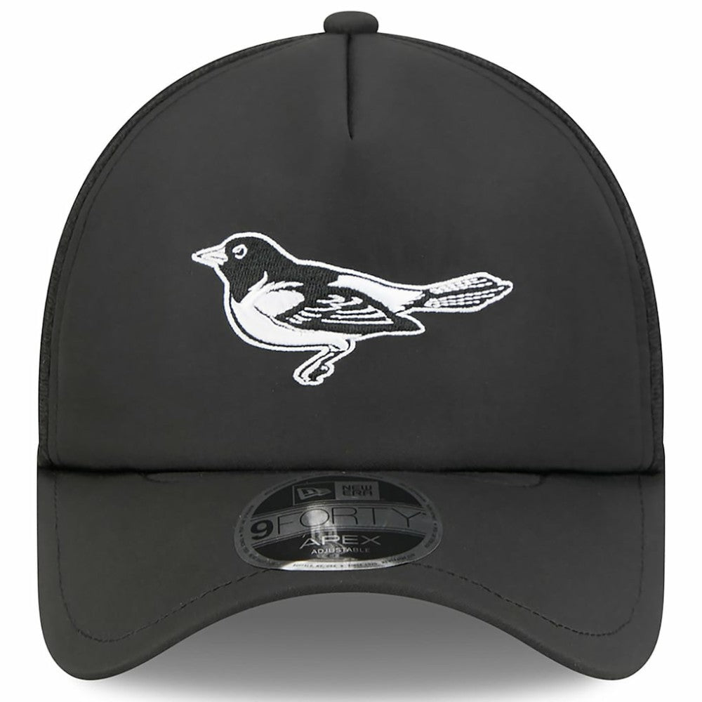 MLB Baltimore Orioles New Era 2026 Batting Practice Alternate Apex 9FORTY Adjustable Hat