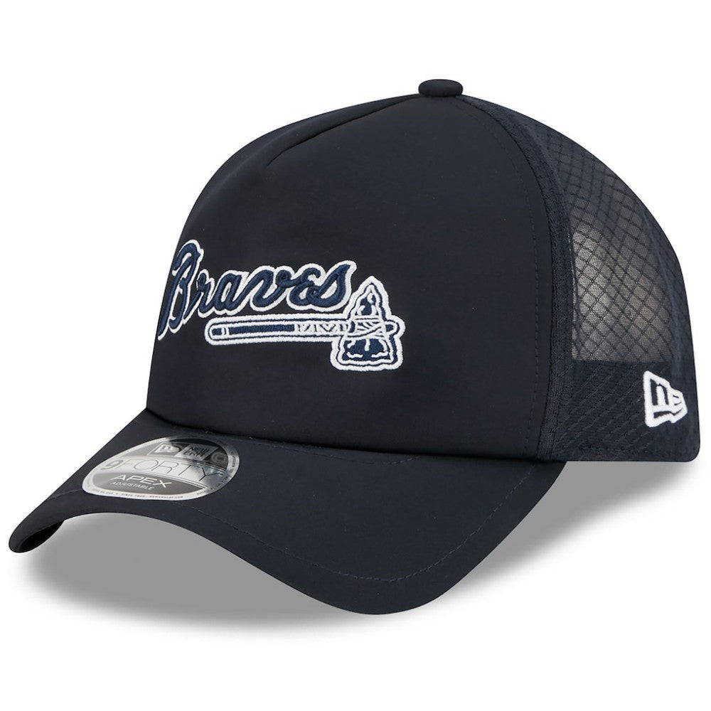 MLB Atlanta Braves New Era 2026 Batting Practice Alternate Apex 9FORTY Adjustable Hat