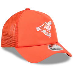 MLB Baltimore Orioles New Era 2026 Batting Practice Alternate Apex 9FORTY Adjustable Hat
