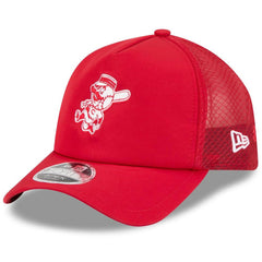MLB Cincinnati Reds New Era 2026 Batting Practice Alternate Apex 9FORTY Adjustable Hat
