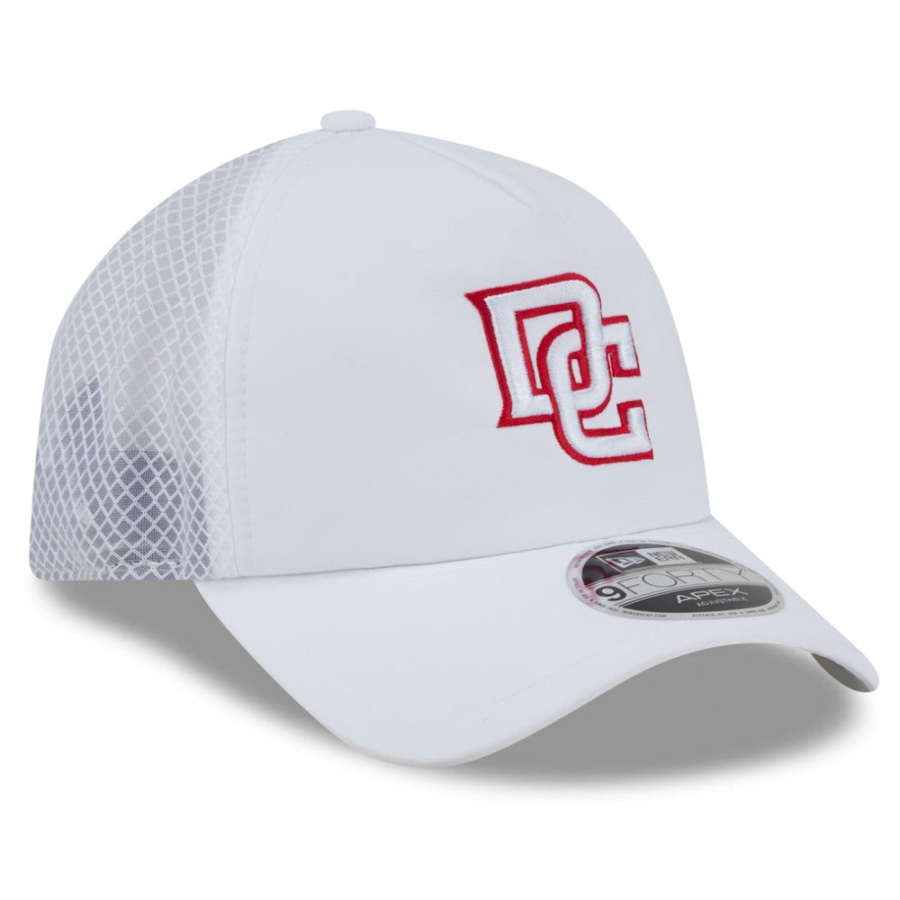 MLB Washington Nationals New Era 2026 Batting Practice Apex 9FORTY Adjustable Trucker Hat