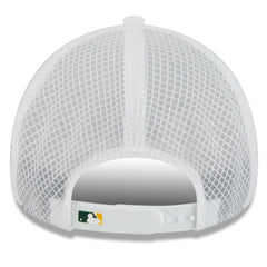 MLB Athletics New Era 2026 Batting Practice Apex 9FORTY Adjustable Trucker Hat