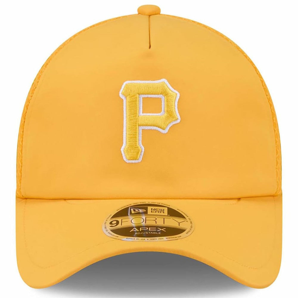 MLB Pittsburgh Pirates New Era 2026 Batting Practice Apex 9FORTY Adjustable Trucker Hat