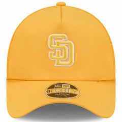 MLB San Diego Padres New Era 2026 Batting Practice Apex 9FORTY Adjustable Trucker Hat