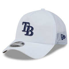 MLB Tampa Bay Rays New Era 2026 Batting Practice Apex 9FORTY Adjustable Trucker Hat