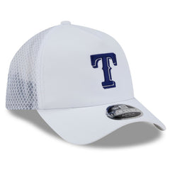 MLB Texas Rangers New Era 2026 Batting Practice Apex 9FORTY Adjustable Trucker Hat