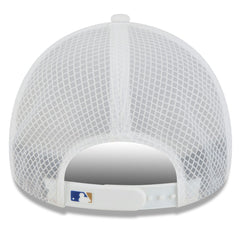 MLB Kansas City Royals New Era 2026 Batting Practice Apex 9FORTY Adjustable Trucker Hat