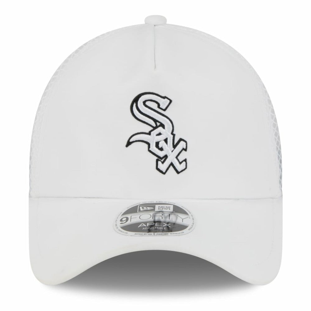 MLB Chicago White Sox New Era 2026 Batting Practice Apex 9FORTY Adjustable Trucker Hat