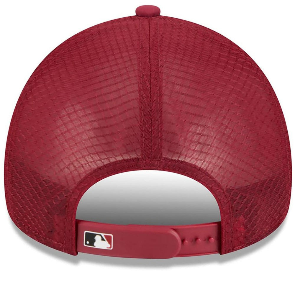 MLB Arizona Diamondbacks New Era 2026 Batting Practice Apex 9FORTY Adjustable Trucker Hat