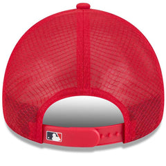 MLB Atlanta Braves New Era 2026 Batting Practice Apex 9FORTY Adjustable Trucker Hat