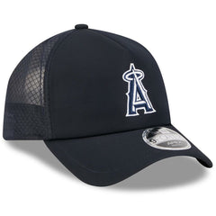 MLB Los Angeles Angels New Era 2026 Batting Practice Apex 9FORTY Adjustable Trucker Hat