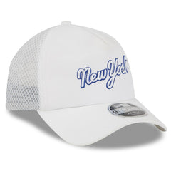 MLB New York Mets New Era 2026 Batting Practice Apex 9FORTY Adjustable Trucker Hat