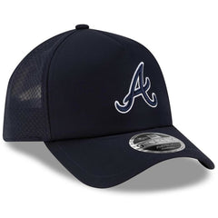 MLB Atlanta Braves New Era 2026 Batting Practice Apex 9FORTY Adjustable Trucker Hat