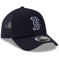 MLB Boston Red Sox New Era 2026 Batting Practice Apex 9FORTY Adjustable Trucker Hat