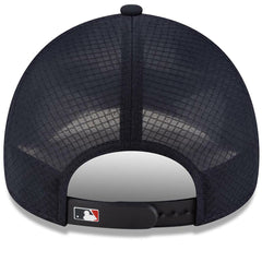 MLB Minnesota Twins New Era 2026 Batting Practice Apex 9FORTY Adjustable Trucker Hat