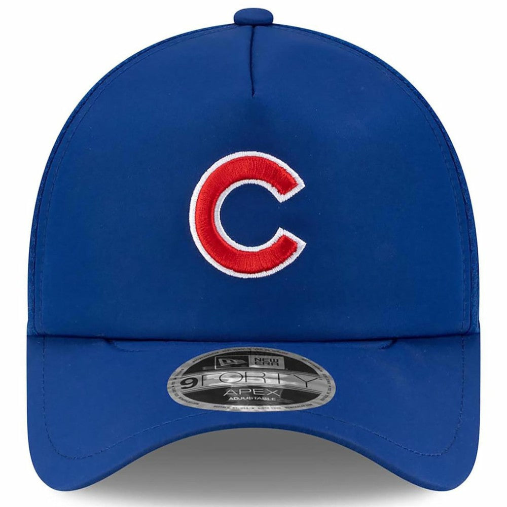 MLB Chicago Cubs New Era 2026 Batting Practice Apex 9FORTY Adjustable Trucker Hat