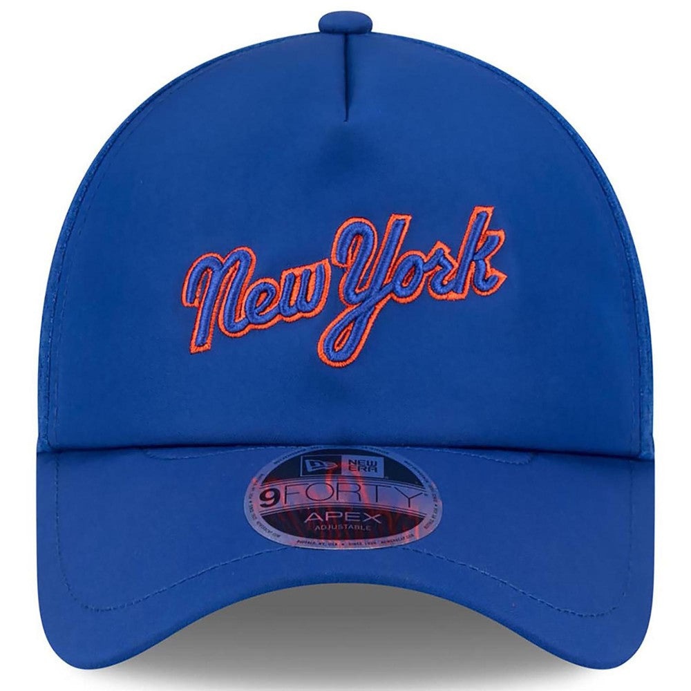 MLB New York Mets New Era 2026 Batting Practice Apex 9FORTY Adjustable Trucker Hat