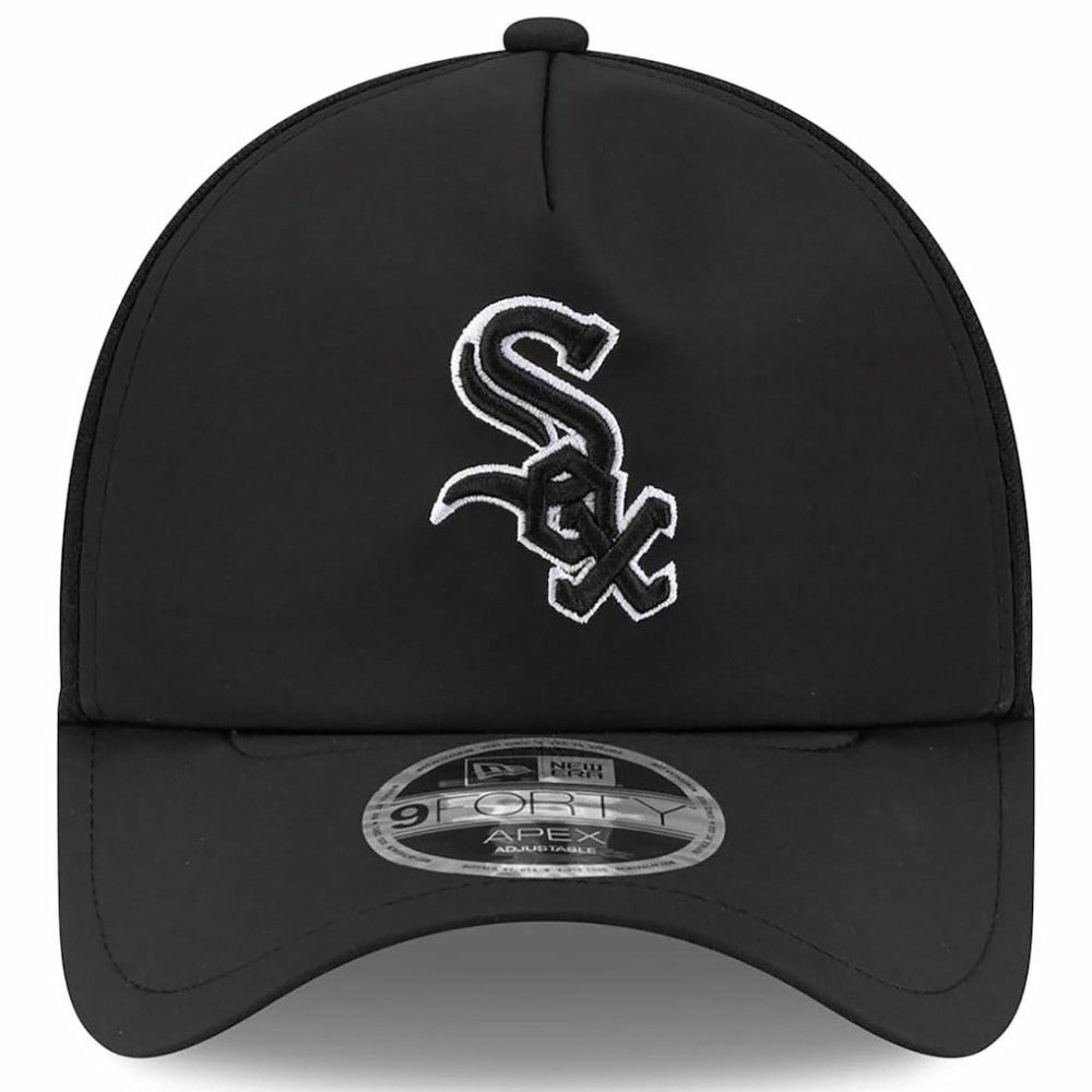 MLB Chicago White Sox New Era 2026 Batting Practice Apex 9FORTY Adjustable Trucker Hat