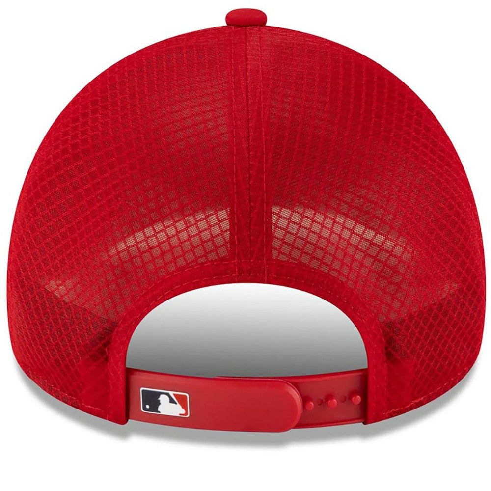 MLB St. Louis Cardinals New Era 2026 Batting Practice Apex 9FORTY Adjustable Trucker Hat