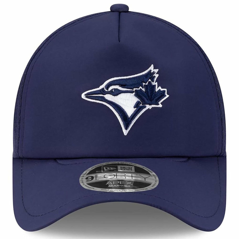 MLB Toronto Blue Jays New Era 2026 Batting Practice Apex 9FORTY Adjustable Trucker Hat