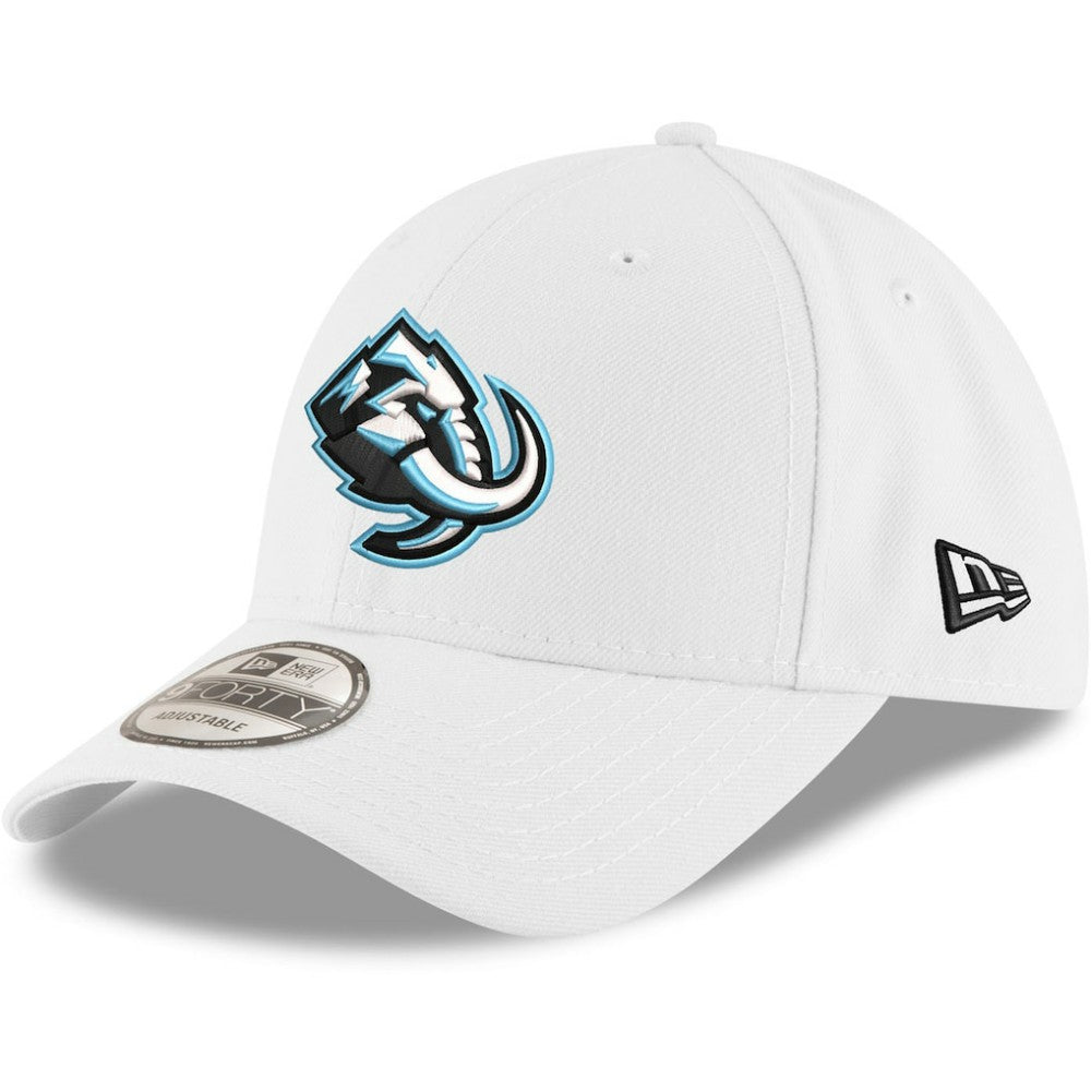 NHL White Utah Mammoth New Era 9FORTY Adjustable Hat