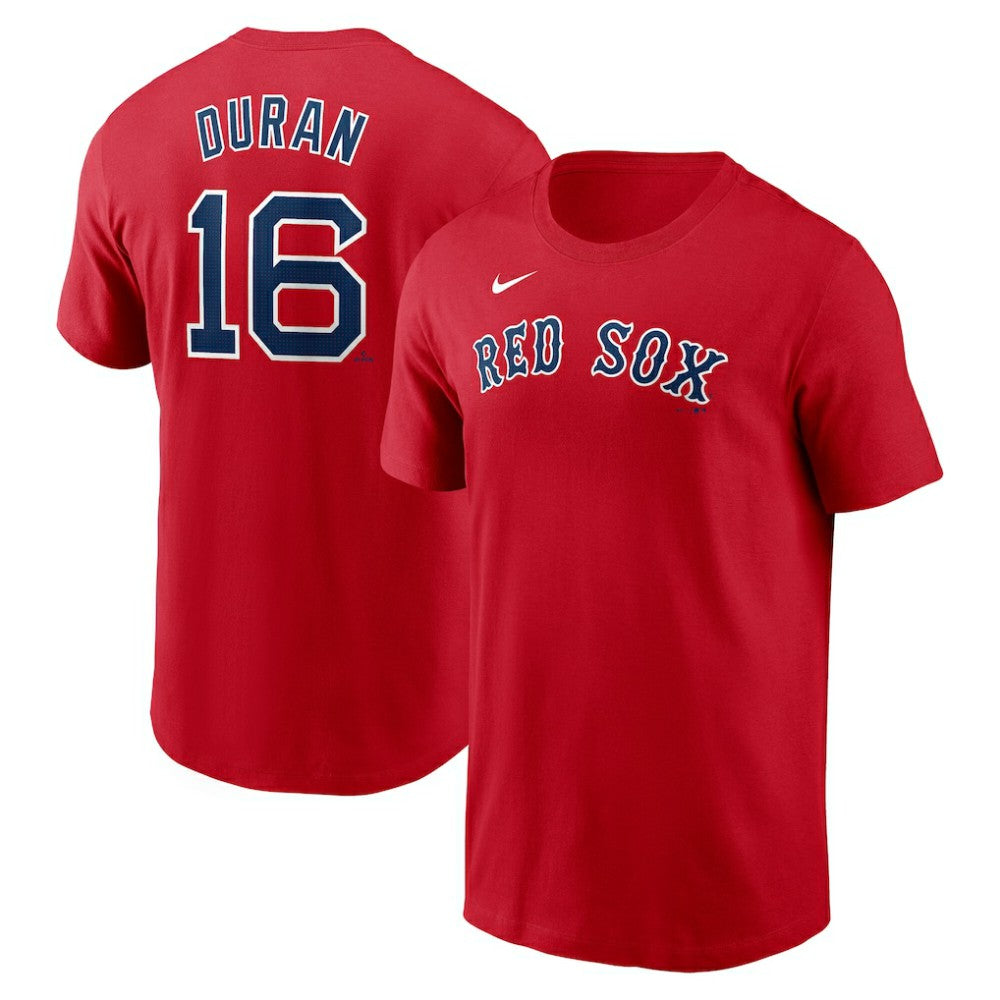 MLB Jarren Duran Boston Red Sox Nike Fuse Name & Number T-Shirt
