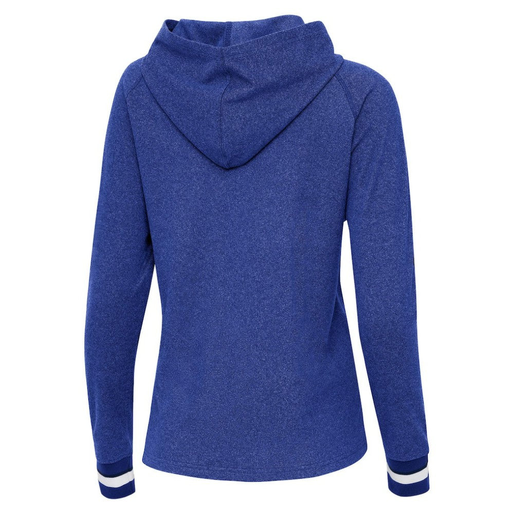MLB Texas Rangers Antigua Women's Trek Pullover Hoodie